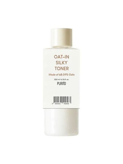 1935 purito seoul oat in calming silky toner upokojujuci mliecny toner na tvar s ovsom 200ml