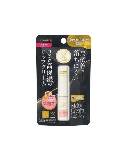 2466 rohto mentholatum premium melty cream lip balm spf 26 pa blooming honey premiovy balzam na pery s spf 26