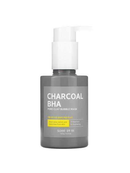 870 some by mi charcoal bha pore clay bubble mask cistiaca ilova maska 120ml