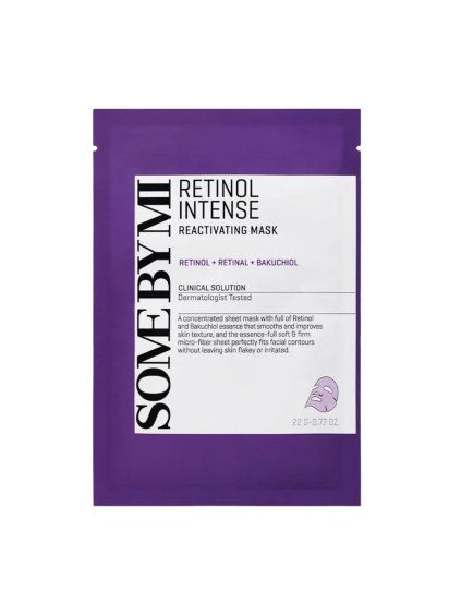 1098 some by mi retinol intense reactivating mask pletova latkova maska na tvar s retinolom 1ks