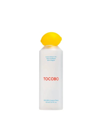 2271 tocobo aha bha lemon toner exfoliacny toner s vytazkom z citronu 150ml