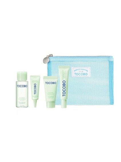 2295 tocobo cica calming travel kit upokojujuci cestovny set 4 vyrobky tasticka