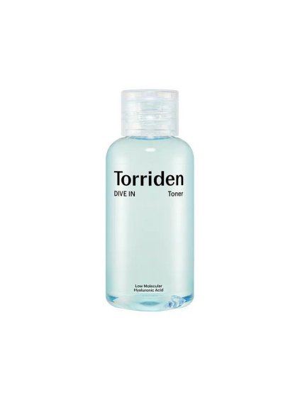 2289 torriden dive in low molecule hyaluronic acid toner mini hydratacny a upokojujuci toner s kyselinou hyaluronovou 50ml