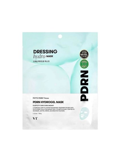 VT cosmetics - PDRN Hydrogel Mask - Omlazující hydrogelová maska z výtažku ženšenu 33g