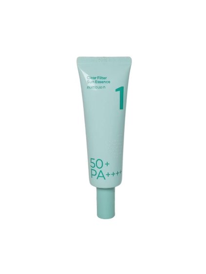 Numbuzin - No.1 Clear Filter Sun Essence SPF50+ PA++++ - Pleťová esence s SPF a deštníkem 50ml