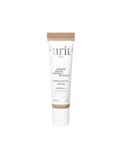 Purito Seoul - Wonder Releaf Centella BB Cream #23 Natural Beige - Zklidňující BB krém s SPF 30 a pupalkovým krémem 30 ml