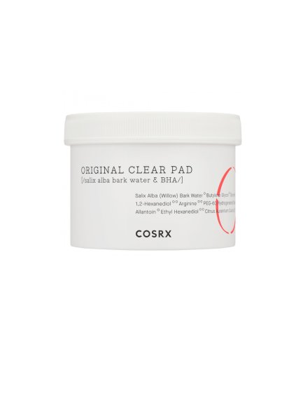 180 cosrx one step original clear pad cistiace tampony na plet 70ks