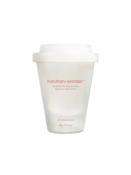 HARUHARU WONDER - Centella 5% Niacinamide Radiance Gel Cream - Gelový rozjasňující krém s niacinamidem a pupečníkem 90g
