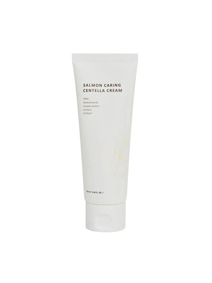 HEVEBLUE - Salmon Caring Centella Cream - Zklidňující pleťový krém s extraktem z pupečníku asijského 100ml