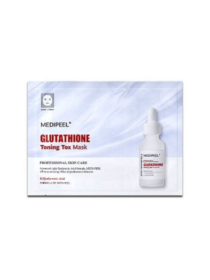 MEDI-PEEL - Glutathione Toning Tox Mask - Rozjasňující maska s glutathionem 25ml