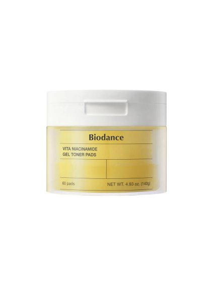 biodance vita niacinamidové gelové tonizační polštářky 60ea