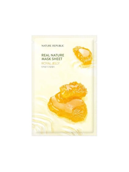 nature republic real nature mask sheet mateří kašička 23ml