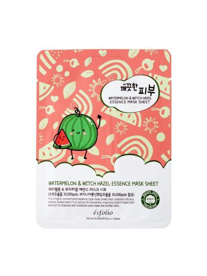 Listová maska Esfolio Watermelon 4