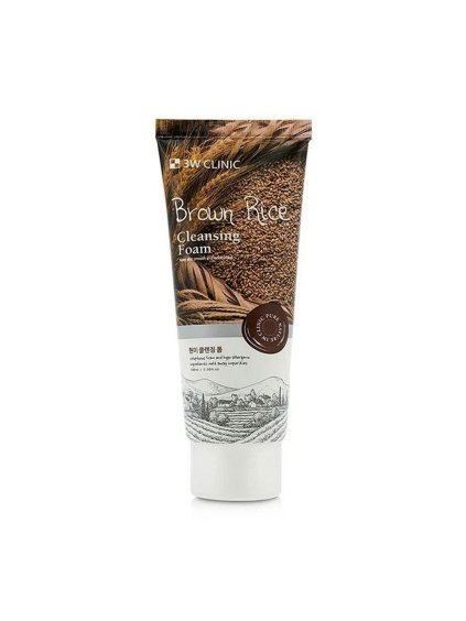 1959 3w clinic brown rice foam cleansing cistiaca pena z hnedej ryze 100ml
