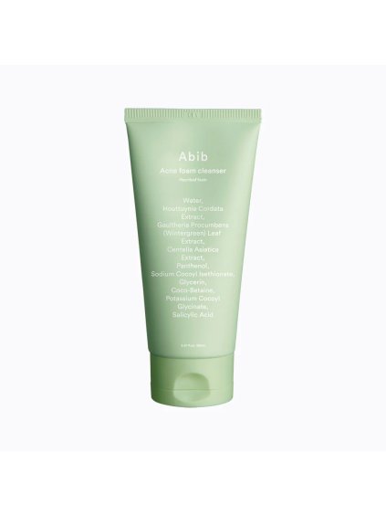 1767 abib acne foam cleanser heartleaf foam upokojujuci cistiaci gel 150ml