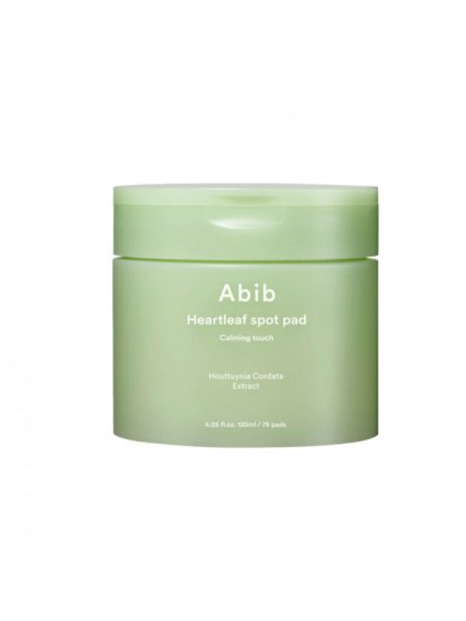 1347 abib heartleaf spot pad calming touch 80ks upokojujuce tamponiky na tvar 150ml