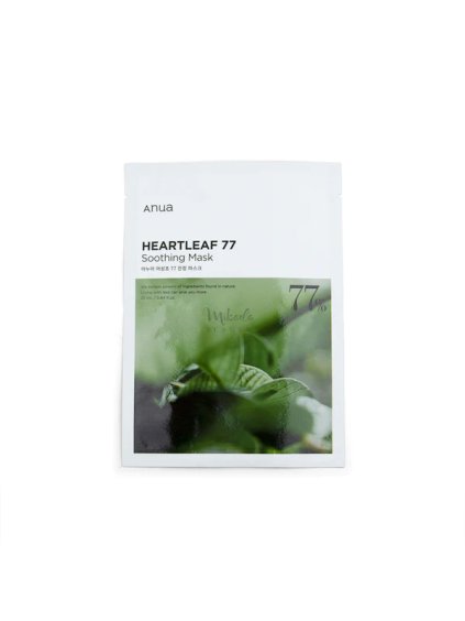 1350 anua heartleaf 77 soothing sheet mask vyzivujuca maska 25ml