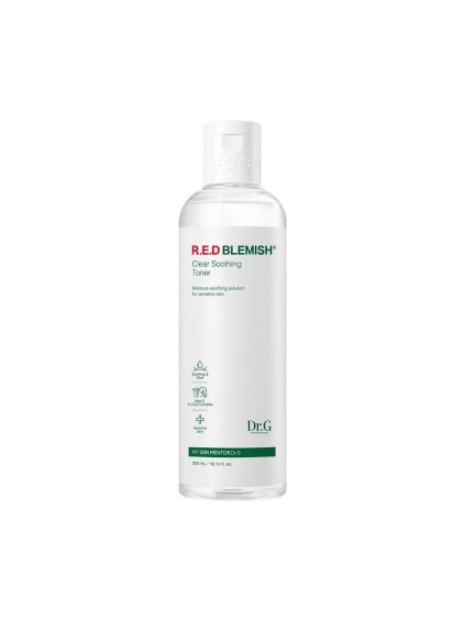 2631 dr g red blemish clear soothing toner upokojujuci pletovy toner 300ml