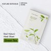 nature republic real nature maska ze zeleného čaje 23ml (2)