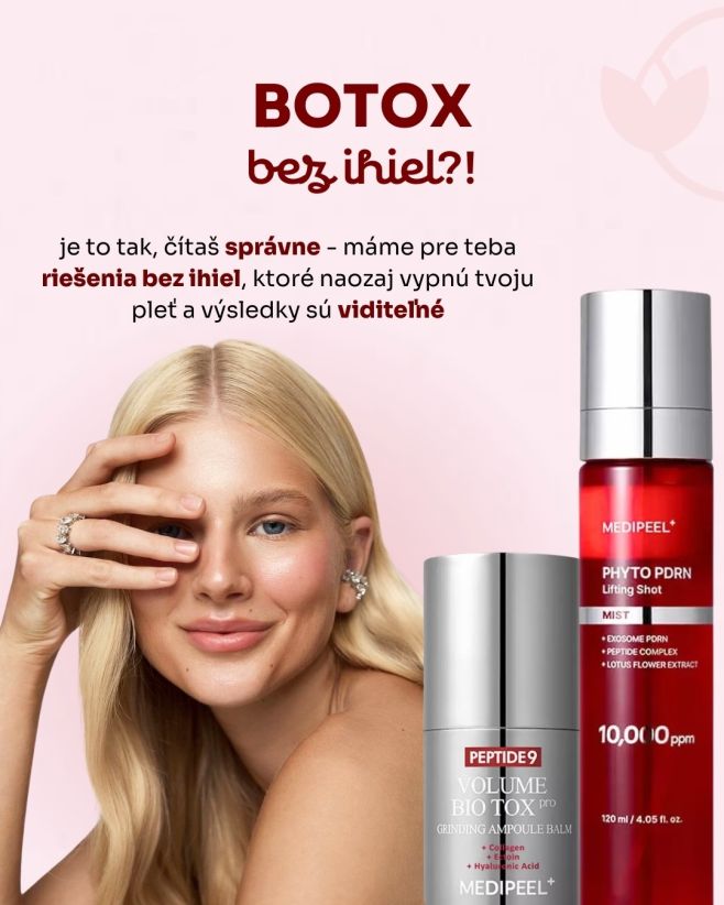 Botox bez ihiel je s k-beauty možný a výsledky stoja za to! 💉🙅🏼‍♀️ Na našom e-shope nájdeš pestrý výber a ak si nevieš dať...