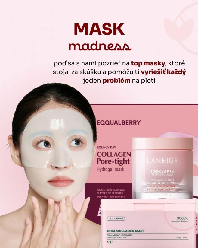 Na tieto masky nedáme dopustiť a mala by si ich skúsiť aj ty 🫵🏼 Máme riešenie pre každý problém aj typ pleti a výsledky sú...