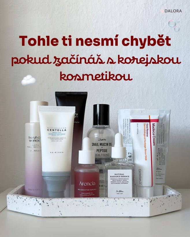 Tohle ti nesmí chybět, pokud začínáš s korejskou kosmetikou 🫧 Ale pozor, nepotřebuješ všechno – vyber si to nejvhodnější...
