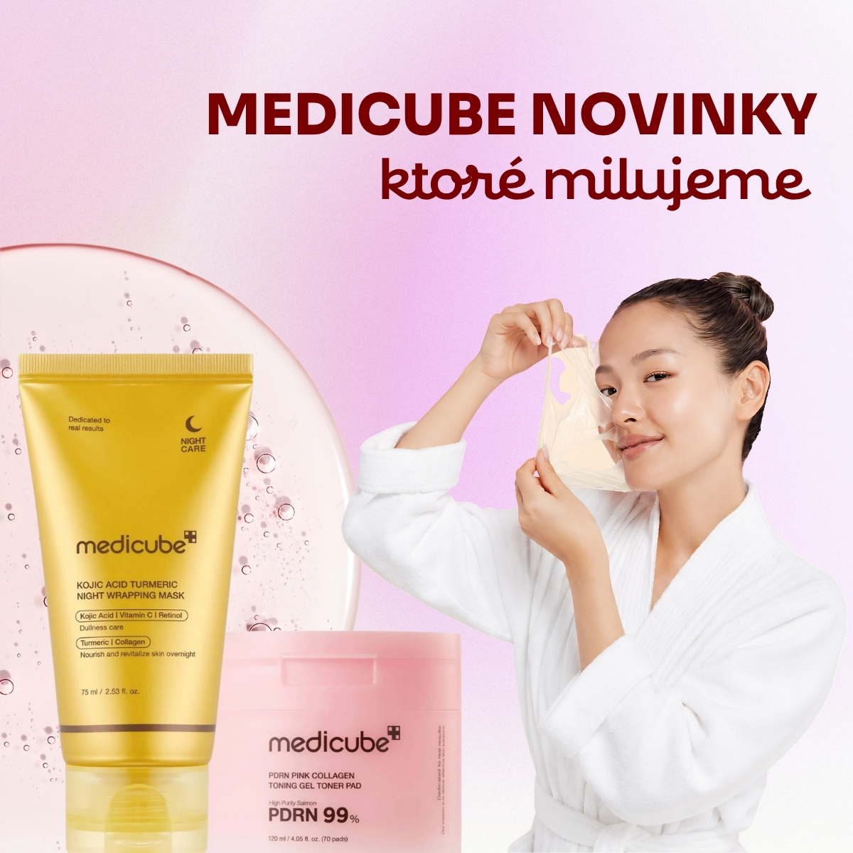 Medicube novinky, ktoré si získali aj Lucid