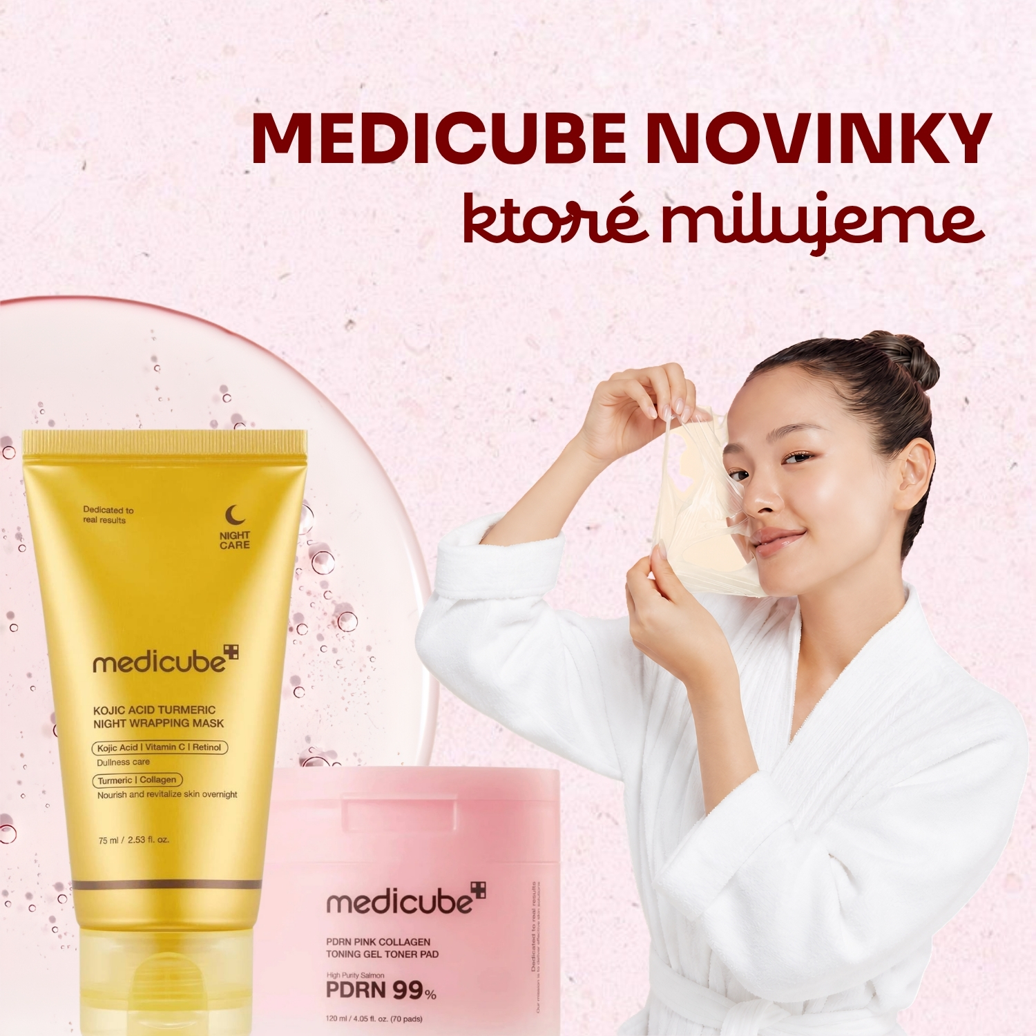 Medicube novinky, ktoré si získali aj Lucid