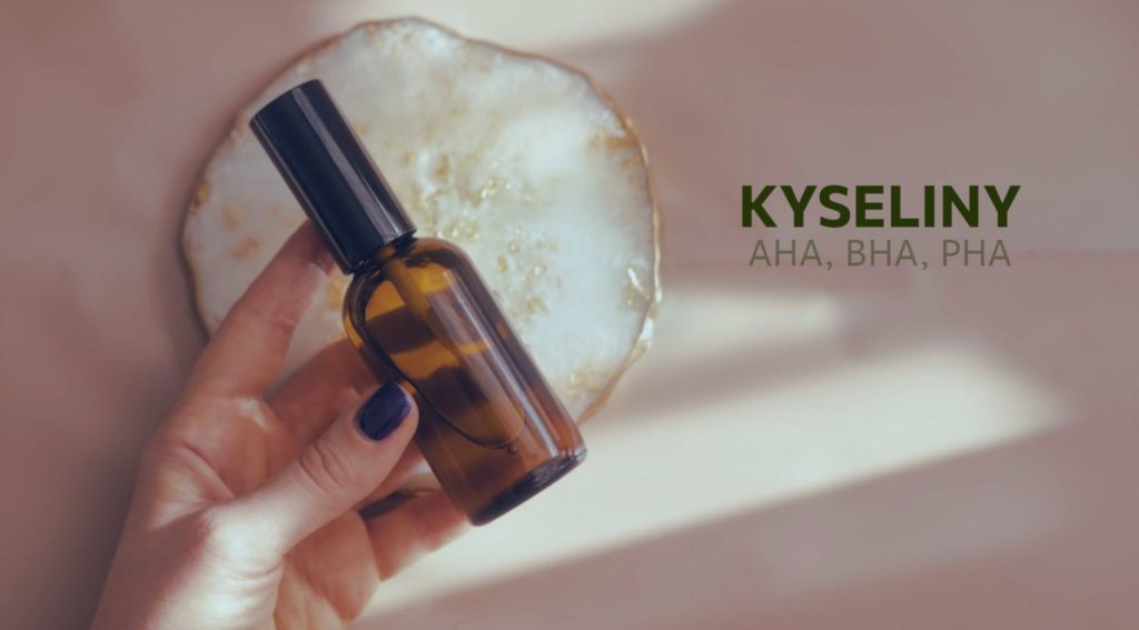 AHA, BHA A PHA KYSELINY: čo sú to kyseliny a ako si správne vybrať