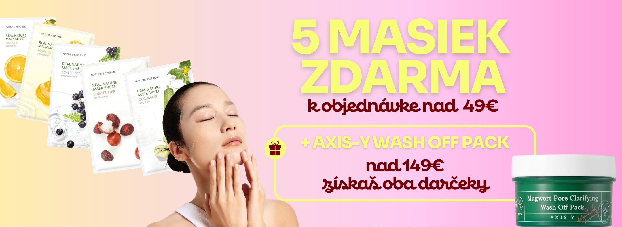 Darček Nature Republic + Axis-y desktop