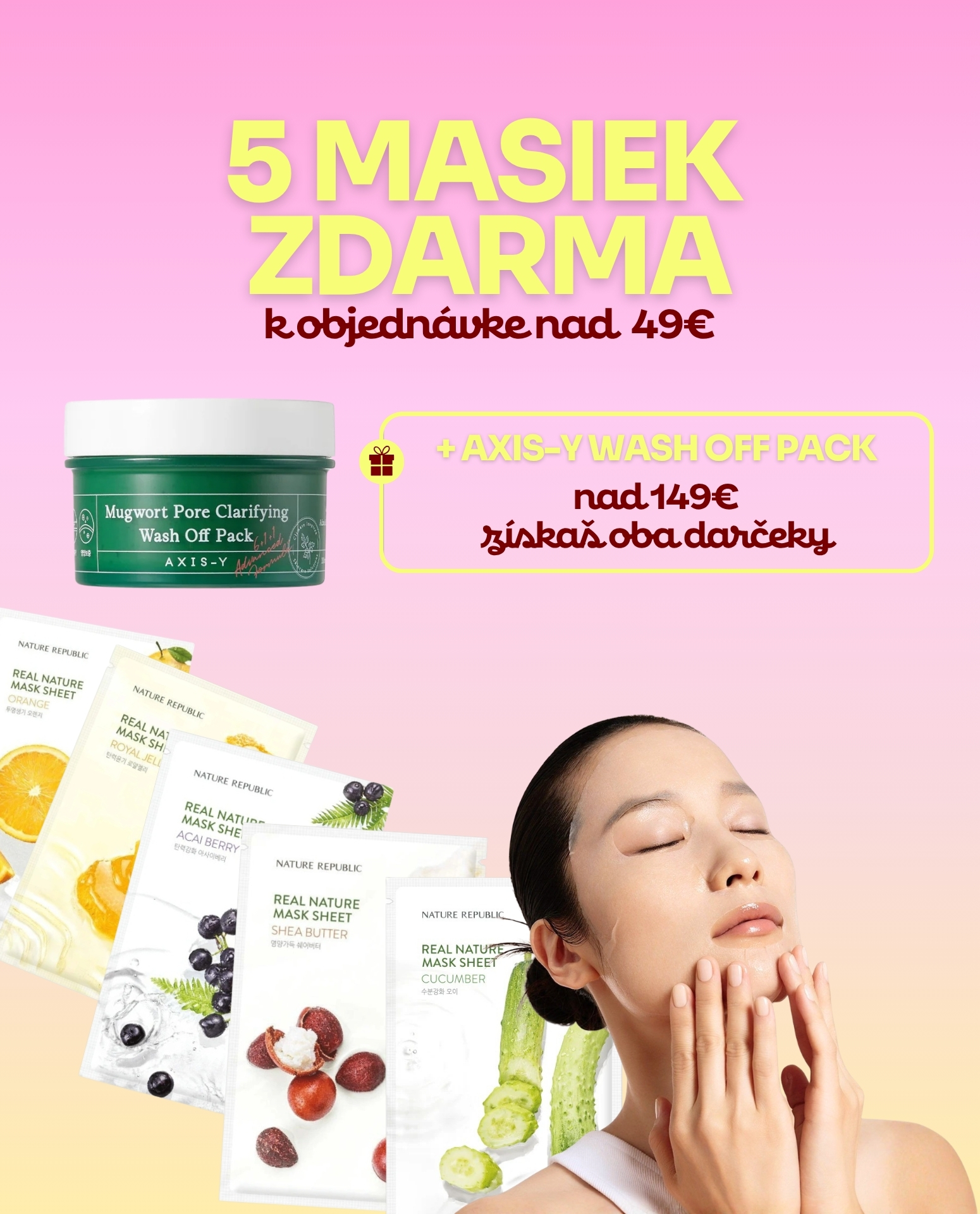 Darček Nature Republic + Axis-y mobil