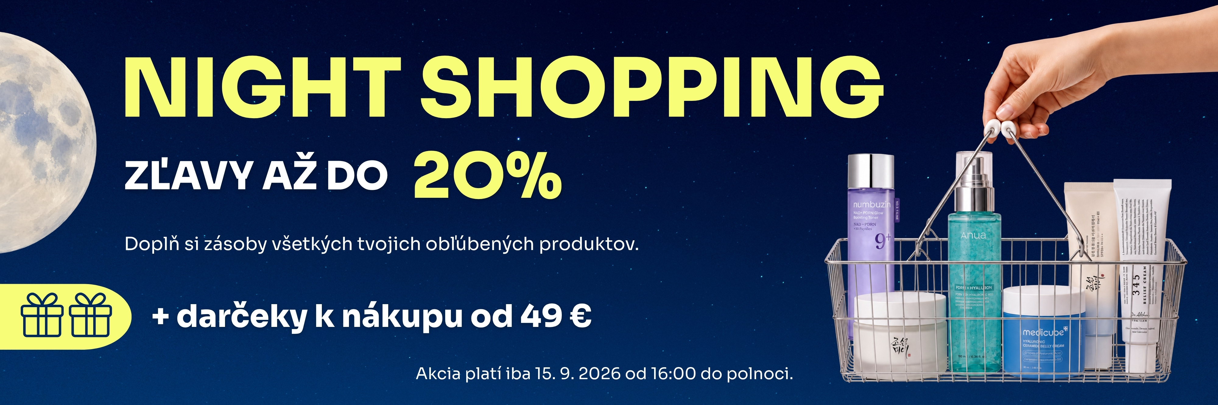 Night shopping Desktop