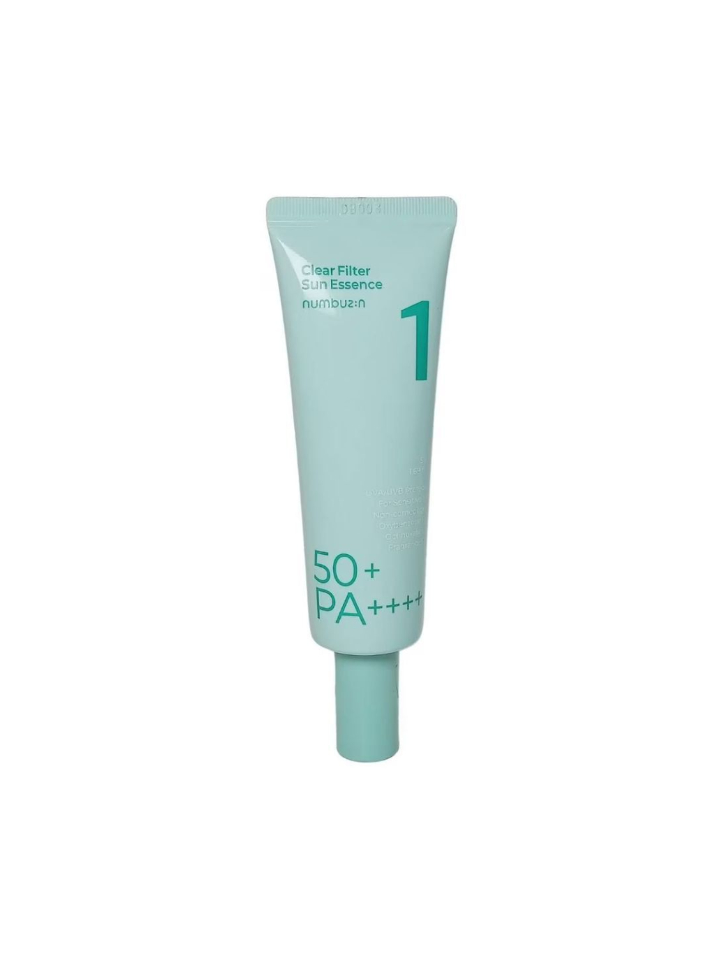 Numbuzin - No.1 Clear Filter Sun Essence SPF50+ PA++++ - Pleťová esencia s ochranným filtrom a pupočníkom 50ml