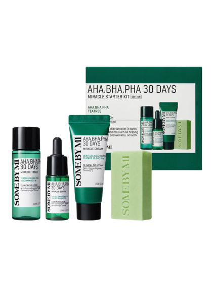 Some By Mi - AHA.BHA.PHA 30 Days Miracle Starter Edition - Zázračný štartovný set na pleť 4ks