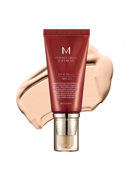 Missha - M perfect Cover BB CREAM SPF 42 Nr.23 - Natural Beige - Krycí hydratačný krém s SPF42 50ml