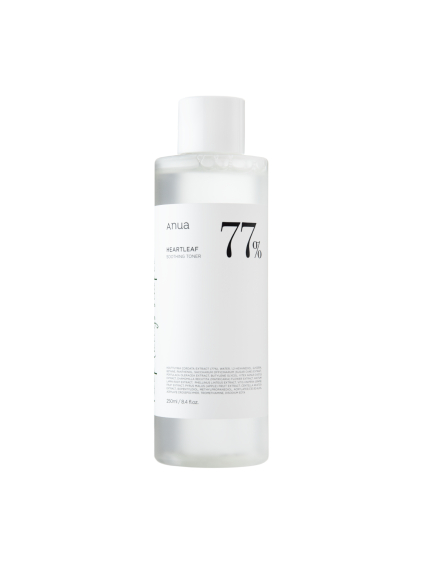 ANUA - Heartleaf 77% Soothing Toner - Upokojujúci toner 250ml