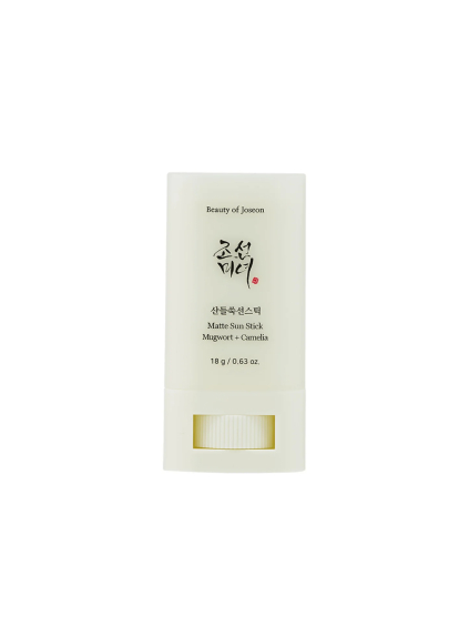 BEAUTY OF JOSEON - Matte Sun Stick Mugwort + Camelia - Zmatňujúca tyčinka s SPF 18g
