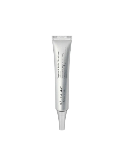 MARY & MAY - Tranexamic Acid+Glutathione Eye Cream - Očný krém proti tmavým kruhom pod očami 12g - MINI