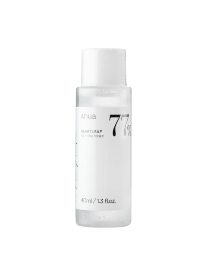 ANUA - Heartleaf 77% Soothing Toner MINI – Upokojujúci toner v cestovnom balení 40ml