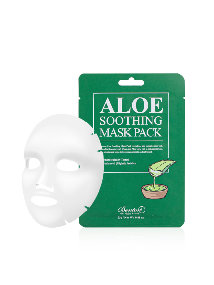 BENTON - Aloe Soothing Mask Pack 1ks  - Maska s aloe vera 23g