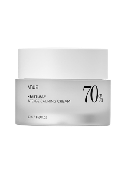ANUA - Heartleaf 70 Intense Calming Cream - Intenzívne upokojujúci krém s houttuyniou a panthenolom 50ml
