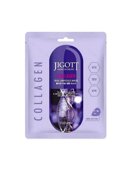 jigott collagen real ampoule mask 27 ml produkt