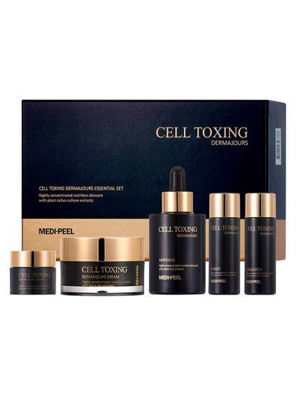 MEDI-PEEL - Cell Toxing Dermajours Essential Set - Prémiová sada proti vráskam 10g, 50g, 30ml, 30ml, 100ml