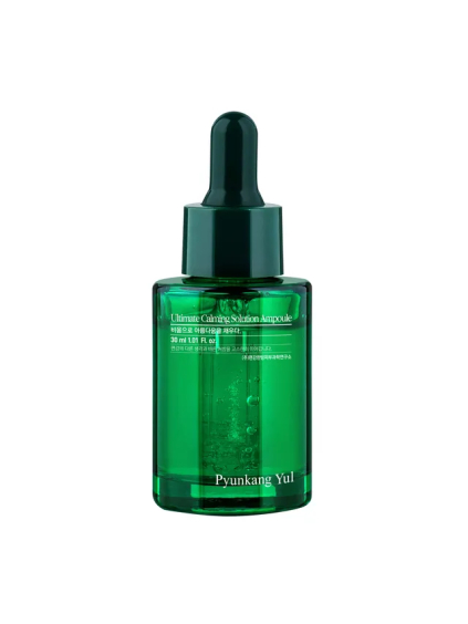 PYUNKANG YUL - Ultimate Calming Solution Ampoule - Upokojujúce ampulové sérum s centellou, 5 ceramidmi a 5 formami kyseliny hyalurónovej 30ml