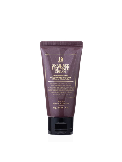 BENTON - Snail Bee Ultimate Cream - Omladzujúci krém so slimačím mucínom a včelím jedom 50g