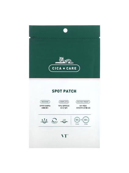 VT COSMETICS - Cica Care Spot Patch 3 sets (48ks) - Náplaste na akné a vyrážky s Centella