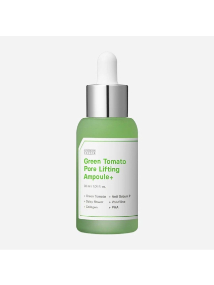 SUNGBOON EDITOR - Green Tomato Pore Lifting Ampoule - Sérum na stiahnutie pórov so zelenými paradajkami 30ml