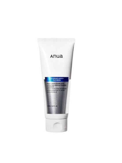 ANUA - 8 Hyaluronic Acid Hydrating Gentle Foaming Cleanser - Jemná penivá čistiaca pena s 8 druhmi kyseliny hyalurónovej 150ml
