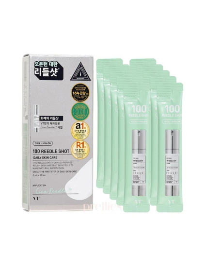 VT COSMETICS - Reedle Shot 100 - Pleťový ihličkový booster (2ml x 10ks)