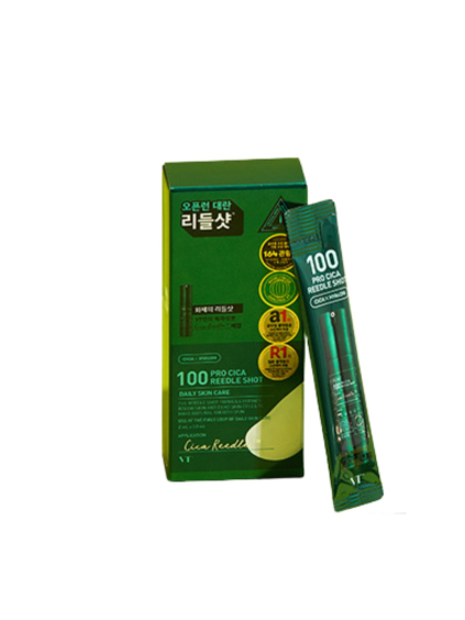 VT cosmetics - PRO Cica Reedle Shot 100 - Pleťový CICA booster s ihličkami 2ml VZORKA